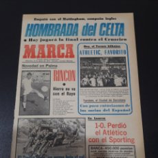 Coleccionismo deportivo: MARCA. 16/08/1978. CIUDAD DE VIGO. CELTA,1 - NOTTINGHAM,1.. Lote 119438575