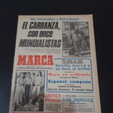 Coleccionismo deportivo: MARCA. 26/08/1978. CIUDAD DEL CID. BURGOS,3 - SHAMROCK ROVERS,0. TROFEO CARRANZA.. Lote 119440950