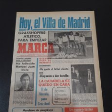 Coleccionismo deportivo: MARCA. 20/08/1979. COSTA DE VALENCIA. LEVANTE,3 - IRLANDA,0. FINAL COLOMBINO. RECREATIVO,2 - BEVEREN. Lote 119943935