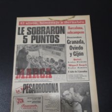 Coleccionismo deportivo: MARCA. 17/05/1976. R.MADRID,1 - AT.MADRID,0. R.MADRID CAMPEON DE LIGA.. Lote 120324566