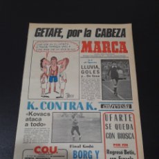 Coleccionismo deportivo: MARCA. 23/10/1977. R.MADRID,4 - SPARTA,1.. Lote 120657044