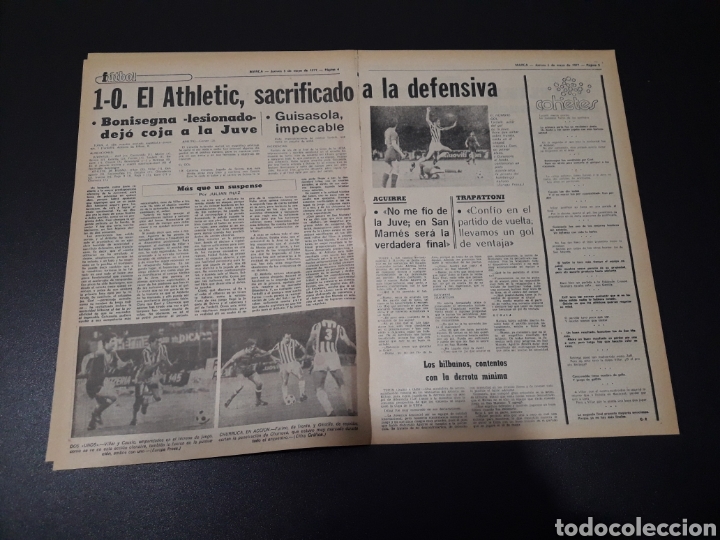 marca. 5/05/1977. final uefa. juventus,1 - athl - Comprar Periódicos antiguos Marca en ...