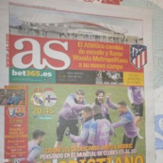 Coleccionismo deportivo: AS ATLÉTICO DE MADRID CAMBIO DE ESCUDO Y ESTADIO 10 DE DICIEMBRE 2016