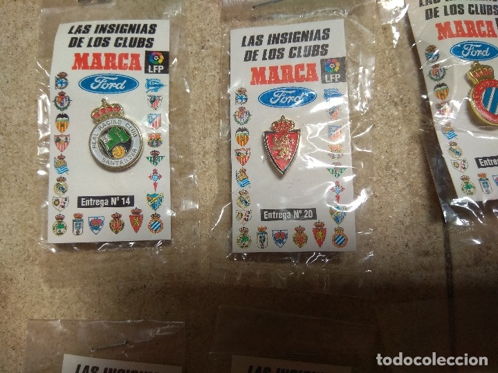 Coleccionismo deportivo: 6 emblemas de marca sin abrir - Foto 2
