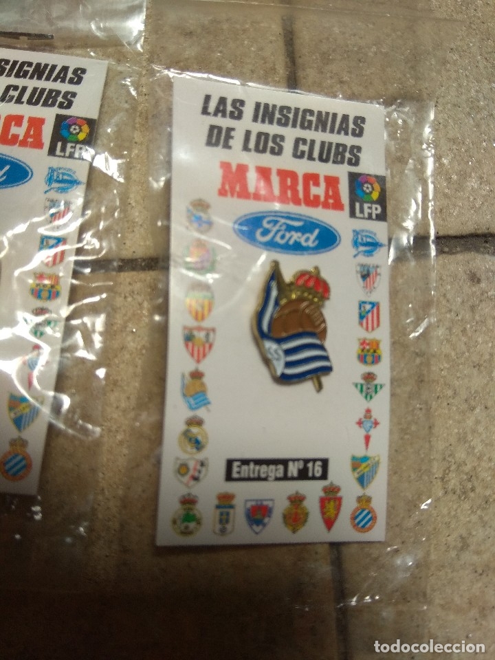 Coleccionismo deportivo: 6 emblemas de marca sin abrir - Foto 5