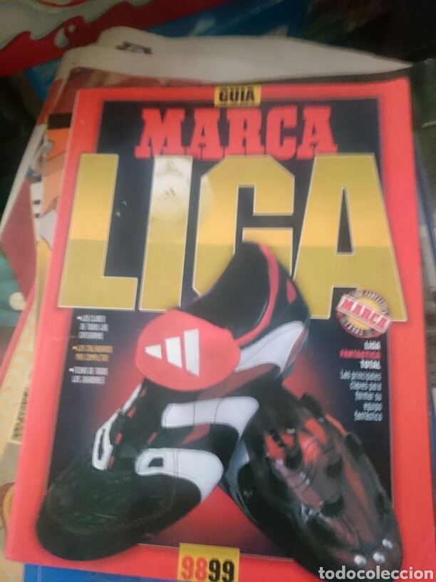 Colecionismo desportivo: GU&Iacute;A MARCA LIGA DE F&Uacute;TBOL TEMPORADA 98-99 armario madera