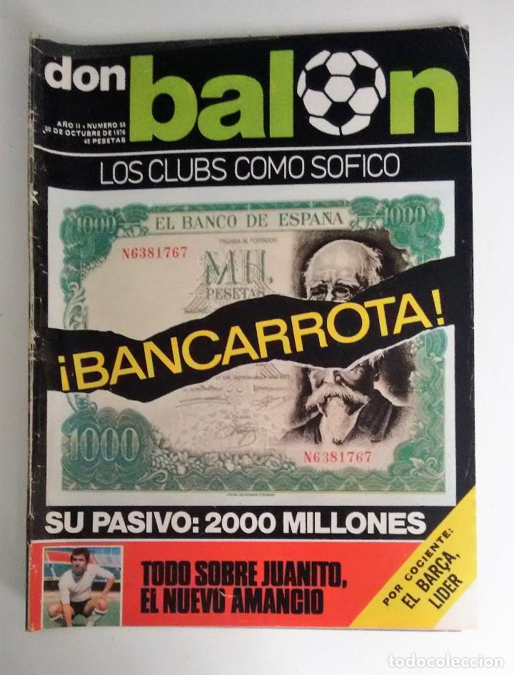 Coleccionismo deportivo: Don Balon, &iexcl;Bancarrota! - Foto 1