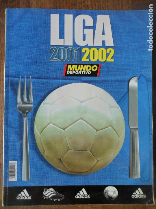 Collectionnisme sportif: GUIA LIGA 01, 2001/ 2002- MUNDO DEPORTIVO TOMO FUTBOL EXTRA-
