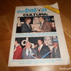 Coleccionismo deportivo: Nº 475 DEL 13 AL 19 DE NOVIEMBRE DE 1984 HISTORIA ARENAS DE GUECHO BARCA VALENCIA CLASICO FASCICULO