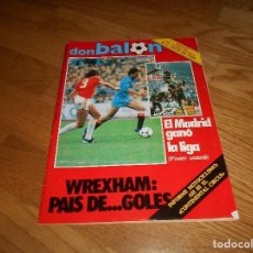 Coleccionismo deportivo: DON BALON Nº 499 FASCICULO HISTORIA FUTBOL ESPAÑOL : EL CELTA DE VIGO COLOR ESPAÑA - GALES