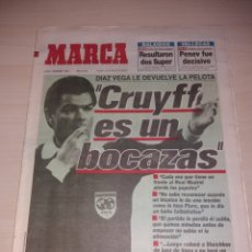 Coleccionismo deportivo: ANTIGUO PERIÓDICO MARCA -1993 - CRUYFF - DÍAZ VEGA