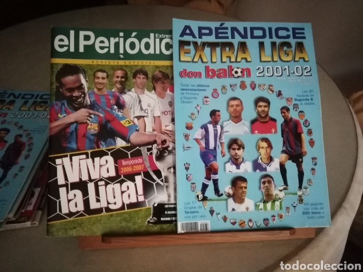 Coleccionismo deportivo: Don balon ap&eacute;ndices Extra liga 2000 2002 - Foto 1
