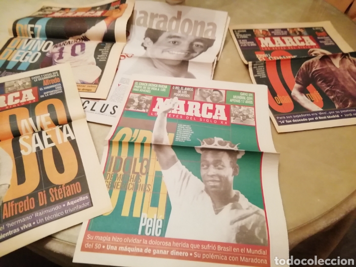 Sports collectibles: Edson orantes. PELE. Especial Reyes siglo XX suplemento.