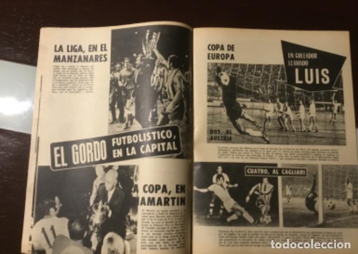 Coleccionismo deportivo: Antiguo peri&oacute;dico marca extra Navidad - Foto 7