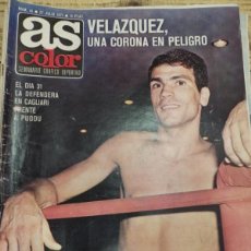 Coleccionismo deportivo: AS COLOR-Nº 10-27/01/1971-VELÁZQUEZ-OCAÑA-KUBALA-NUREYEV-VALCAREGGI- SIN POSTER