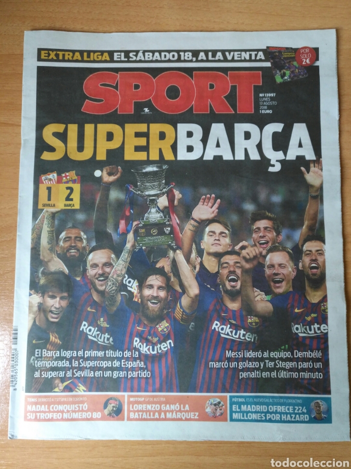 Coleccionismo deportivo: Sport n&deg; 13997 - Foto 1