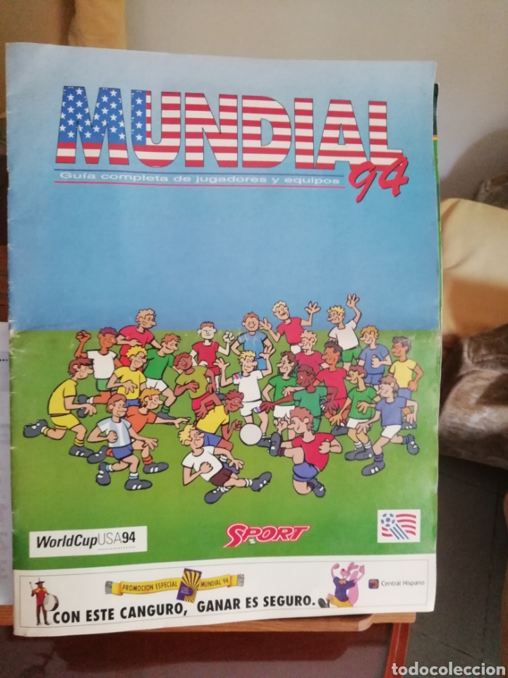 Colecionismo desportivo: Mundial 1994 Estados unidos. Gu&iacute;a marca.