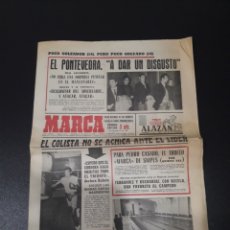 Coleccionismo deportivo: MARCA 19/01/1969. PONTEVEDRA ATLETICO MESTALLA,1 - SEVILLA,2. INDACHU ESPAÑA BELGICA LEGRA JUDO GIMN