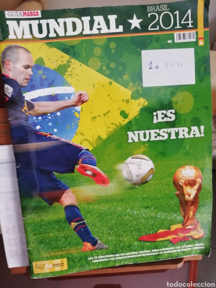 Colecionismo desportivo: Mundial Brasil 2014. Gu&iacute;a marca.