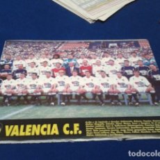 Coleccionismo deportivo: MINI POSTER + FICHA DON BALON 94 - 95 ( VALENCIA C.F. Y FICHA DE LOS JUGADORES DEL SEVILLA F.C.). Lote 150810718