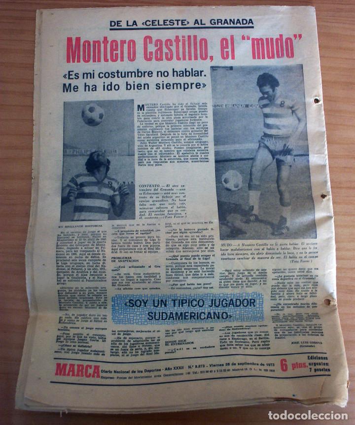 Coleccionismo deportivo: MARCA - N&Uacute;MERO 9873 - A&Ntilde;O 1973 - Foto 2