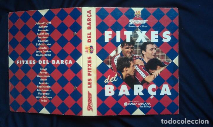 Coleccionismo deportivo: FITXES DEL BARCA - Foto 1