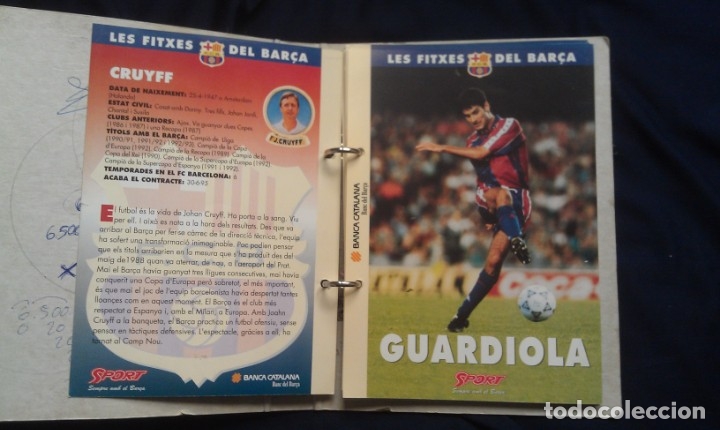 Coleccionismo deportivo: FITXES DEL BARCA - Foto 3