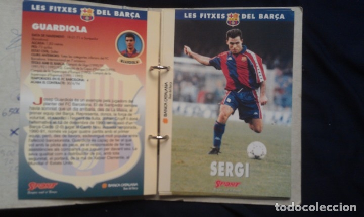 Coleccionismo deportivo: FITXES DEL BARCA - Foto 4