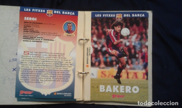 Coleccionismo deportivo: FITXES DEL BARCA - Foto 5
