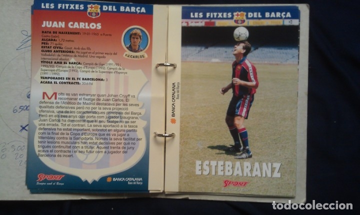 Coleccionismo deportivo: FITXES DEL BARCA - Foto 10