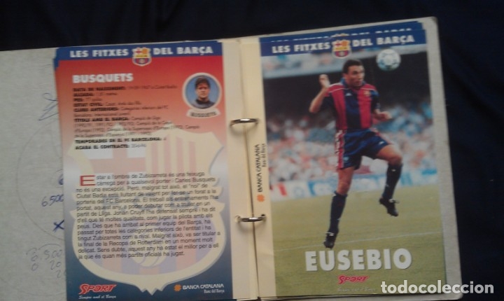 Coleccionismo deportivo: FITXES DEL BARCA - Foto 12