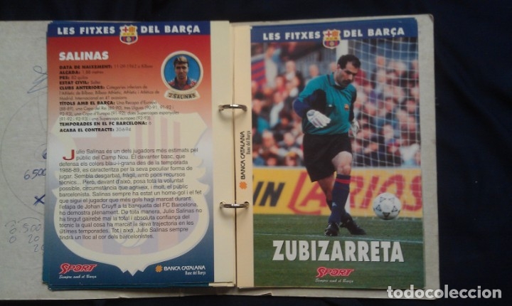 Coleccionismo deportivo: FITXES DEL BARCA - Foto 14