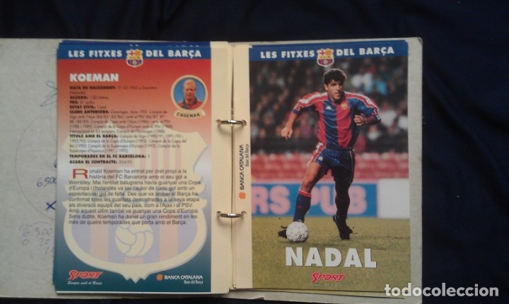 Coleccionismo deportivo: FITXES DEL BARCA - Foto 17