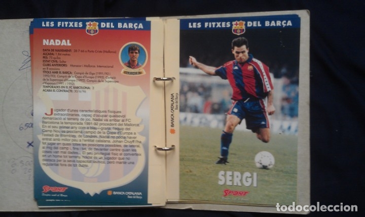 Coleccionismo deportivo: FITXES DEL BARCA - Foto 18