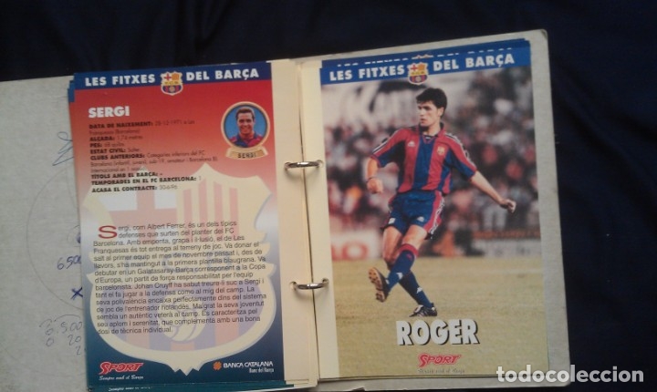 Coleccionismo deportivo: FITXES DEL BARCA - Foto 19