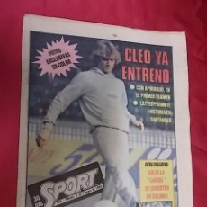 Coleccionismo deportivo: SPORT. Nº 795. 6 FEBREERO 1982. CLEO SALVO CON APROBADO EL PRIMER EXAMEN DE LATTEK