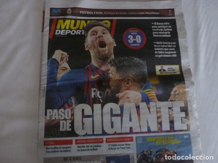 Sports collectibles: MUNDO DEPORTIVO(2-5-19)SEMIFINAL CHAMPIONS LEAGUE CAMP NOU  !!! BAR&Ccedil;A 3 LIVERPOOL 0 !! LEO MESSI !!!
