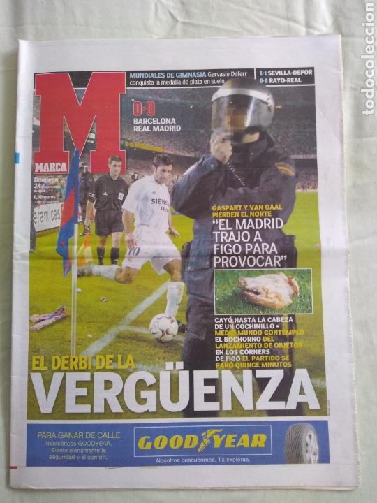 Coleccionismo deportivo: Marca El derbi de la verg&uuml;enza - Foto 1