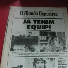 Coleccionismo deportivo: EL MUNDO DEPORTIVO Nº 19802. BARÇA: JA TENIM EQUIP! MARI CRUZ DIAZ, REINA MARCHOSA. 28 AGOSTO 1986. . Lote 169298732