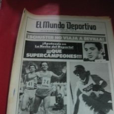 Coleccionismo deportivo: EL MUNDO DEPORTIVO Nº 19595. SCHUSTER NO VIAJA A SEVILLA. KASPAROV, BLANCA F. OCHOA 1 FEBRERO 1986. . Lote 169298972