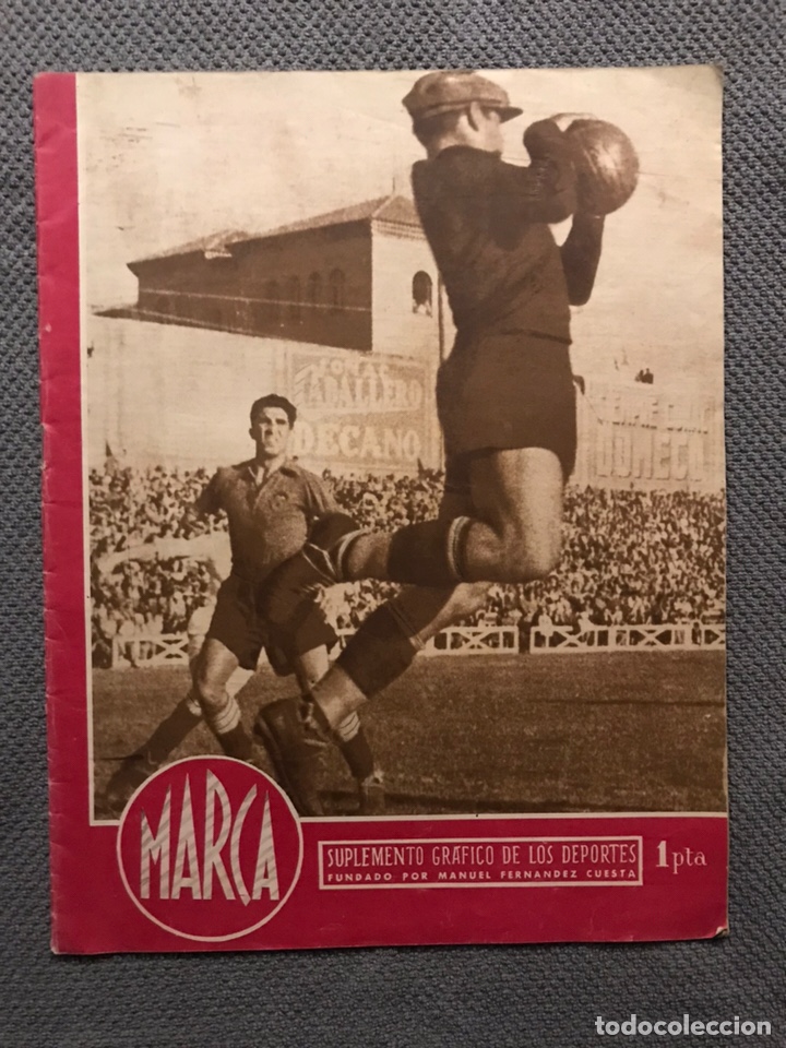 Collectionnisme sportif: MARCA. PERI&Oacute;DICO DEPORTIVO. No.152 (a.1945) Suplemento Gr&aacute;fico de los deportes