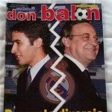 Coleccionismo deportivo: REVISTA DON BALON Nº 1406 - 23 29 SEPTIEMBRE 2002 - PRESUNTO DIVORCIO - POSTER ASSUNÇAO LEER ESTADO. Lote 172661607