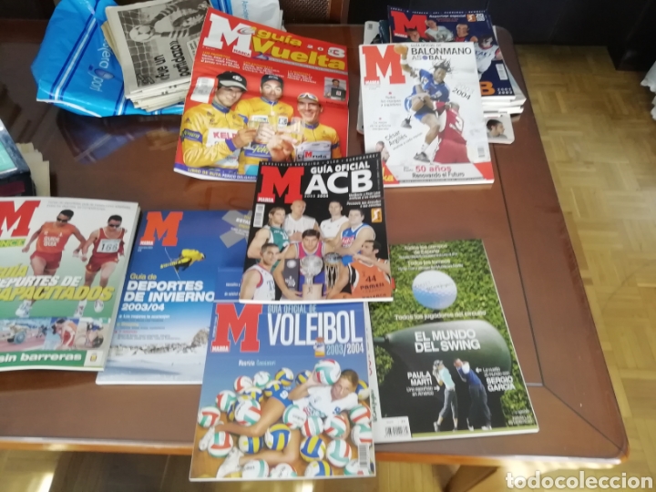 Collectionnisme sportif: Gu&iacute;as marca 2003- 2004. Principales deportes. 7 gu&iacute;as.