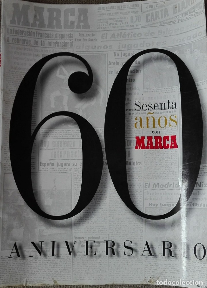 Coleccionismo deportivo: 60 A&ntilde;os con Marca - Foto 1