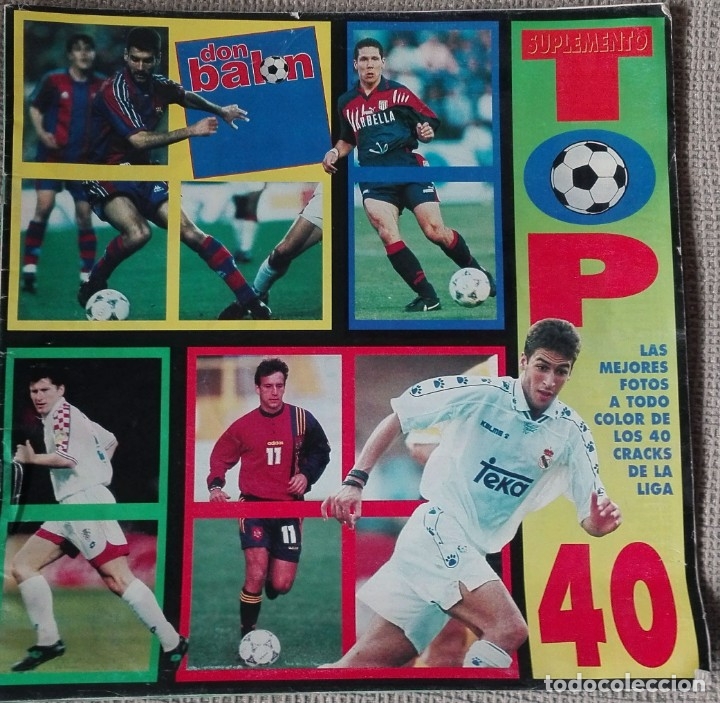 Coleccionismo deportivo: Suplemento Don Bal&oacute;n TOP 40 - Foto 1