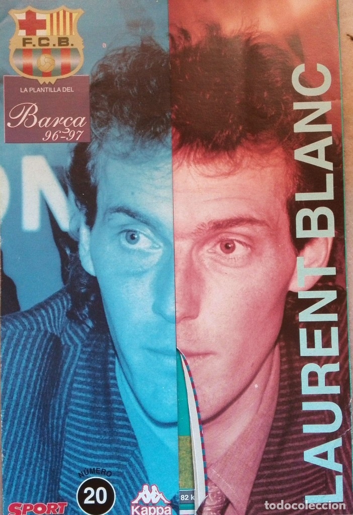 Coleccionismo deportivo: Laurent Blanc - Foto 1