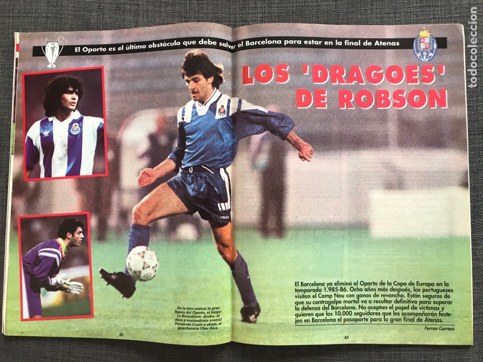 Revue Don Balon Nº 965 - 1994 - Avec Poster Du Zaragoza Champion - Football