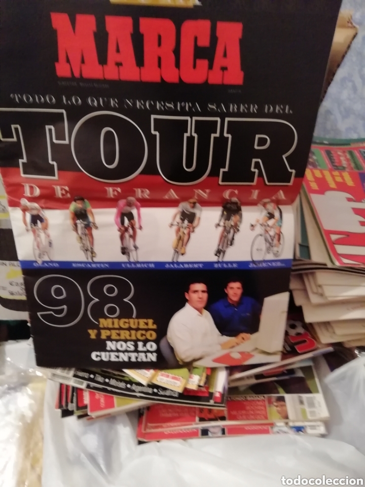 Collectionnisme sportif: Tour ciclismo 1998. Gu&iacute;a especial Marca