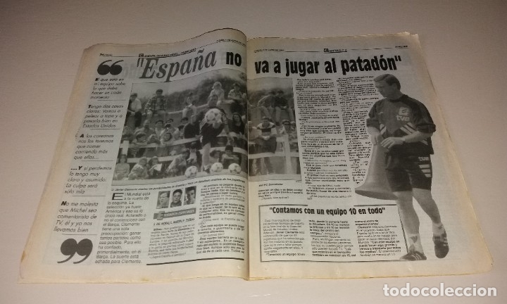 Periódico Sport Roland Garros 1994 Arantxa S Comprar Periódicos Antiguos Sport En 0417