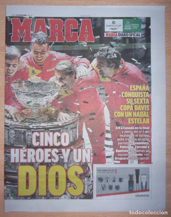 Periodico Marca Nuevo Espana Campeona Copa Davi Buy Old Newspaper Marca At Todocoleccion 184330411